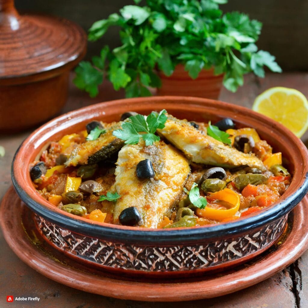 moroccan fish tagine