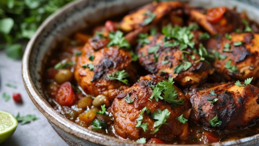 Moroccan Chicken Tagine