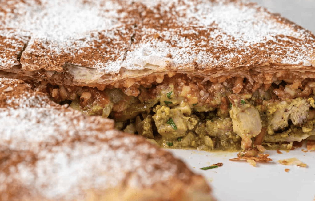  Moroccan Chicken Bastilla: